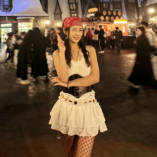 万圣节cosplay服海盗服装女装衣服成人角色扮演装扮服饰派对套装