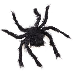 万圣节装饰品大蜘蛛布置道具摆件仿真毛绒场景店铺教室墙面主题