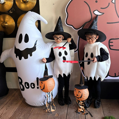 万圣节服幽灵衣儿童装爱新奇