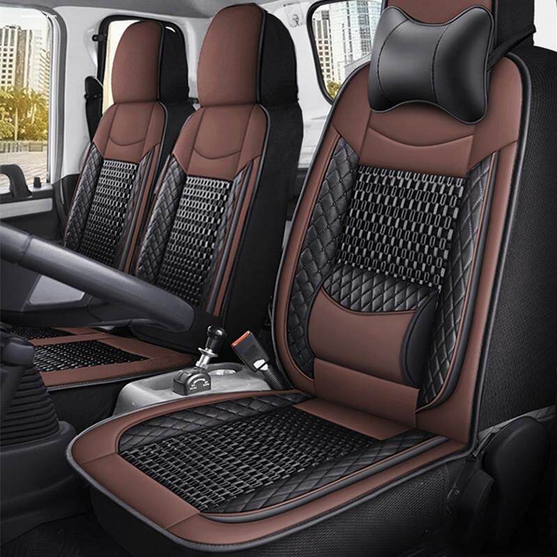 上汽大通V80座套南京依维柯得意宝迪 江铃福特经典全顺专用坐垫套