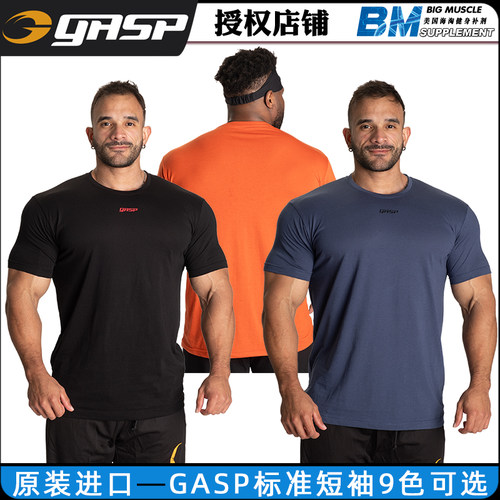 瑞典进口GASP盖世璞Standard Tee标准经典短袖健身运动T恤打底衫