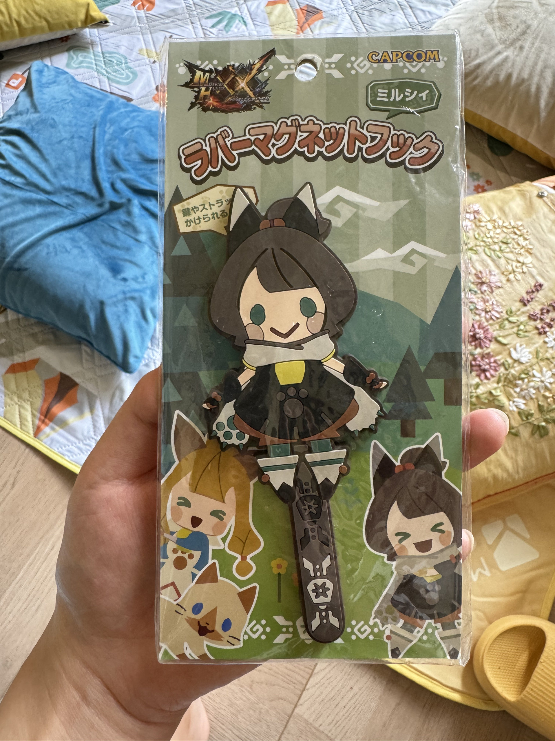 capcom正版 怪物猎人x 米路西 米露茜 挂件 pvc 周边