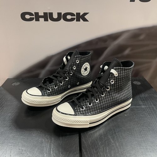 匡威1970s黑色男女高帮帆布鞋