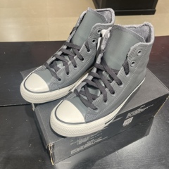 匡威converse正品专柜特价不退换经典皮质加绒高帮男女鞋A02055
