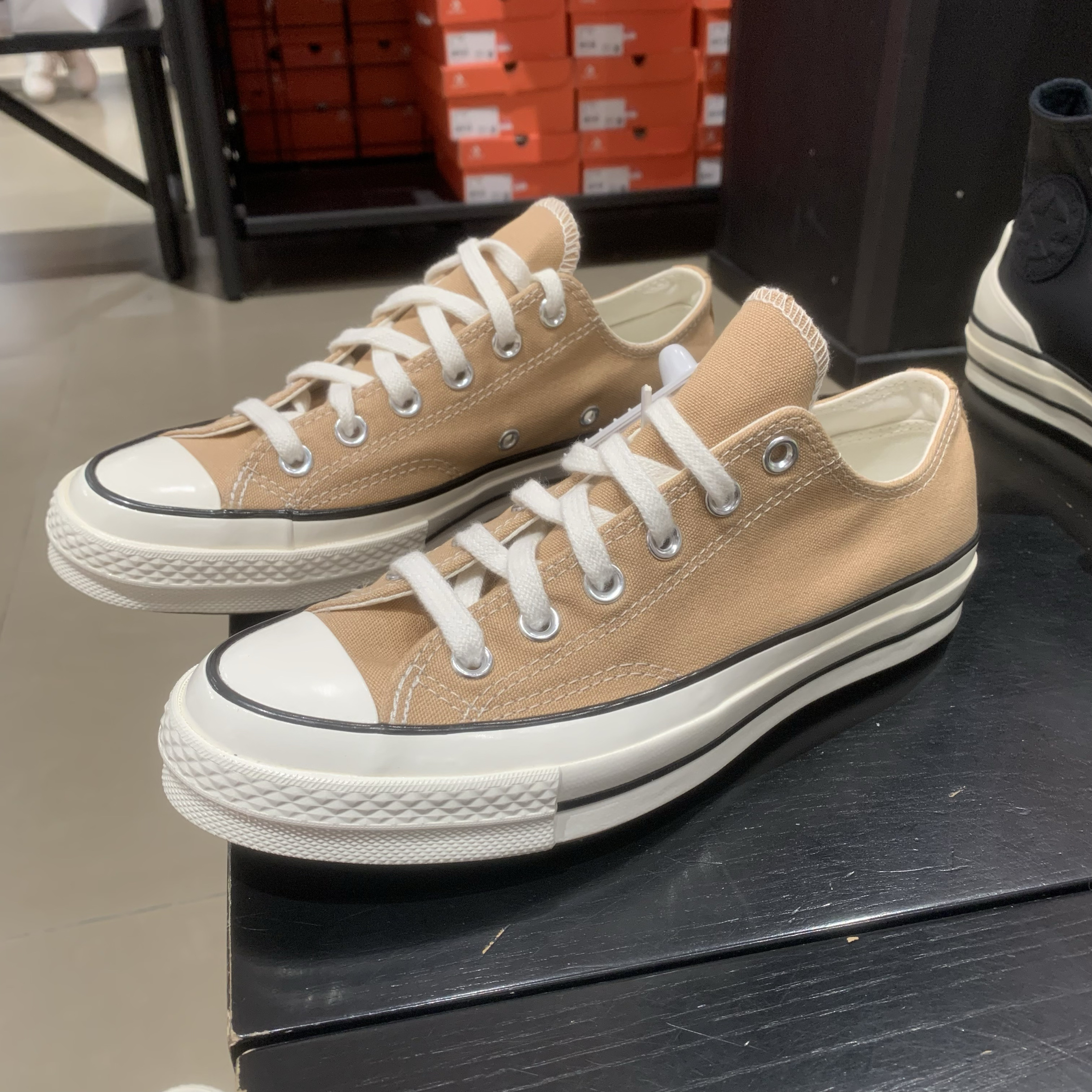 Converse 匡威正品1970s 沙色 低帮男女情侣帆布鞋A1027