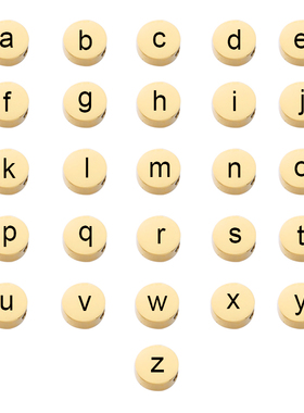 diy镜面小孔饰品配件吊坠现货