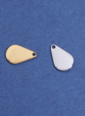 diy镜面水滴链条挂件吊坠新品