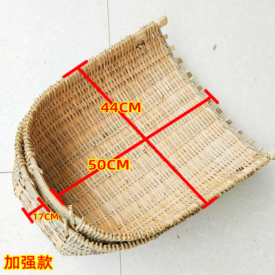 手工竹编筲箕农用建筑垃圾挑土