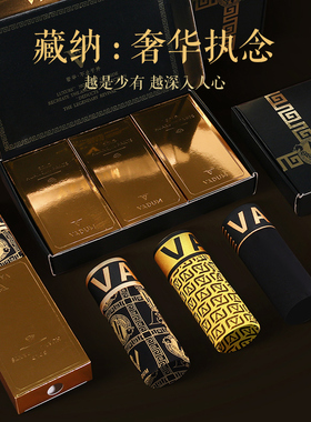 VADUM莫代尔男士内裤透气抗菌内档平角裤印花四角裤头礼盒装