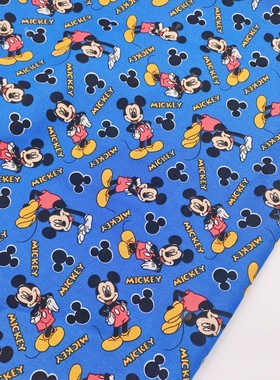 一米价出口欧美外贸纯棉平纹布瑕疵处理蓝色