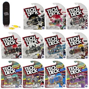 世嘉Tech Fingerboard指尖运动翻转跷跷板稀有收藏手指滑板 Deck