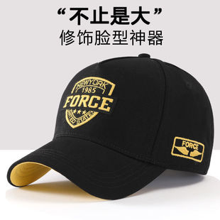 大脸帽子男高顶大头围棒球帽夏季大码鸭舌帽男士潮新款头大适合的