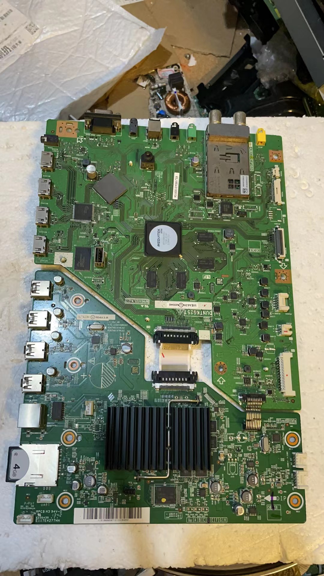 拆机夏普LCD-60LX850A主板QPWBXG257WJZZ 屏MA675-0一套200