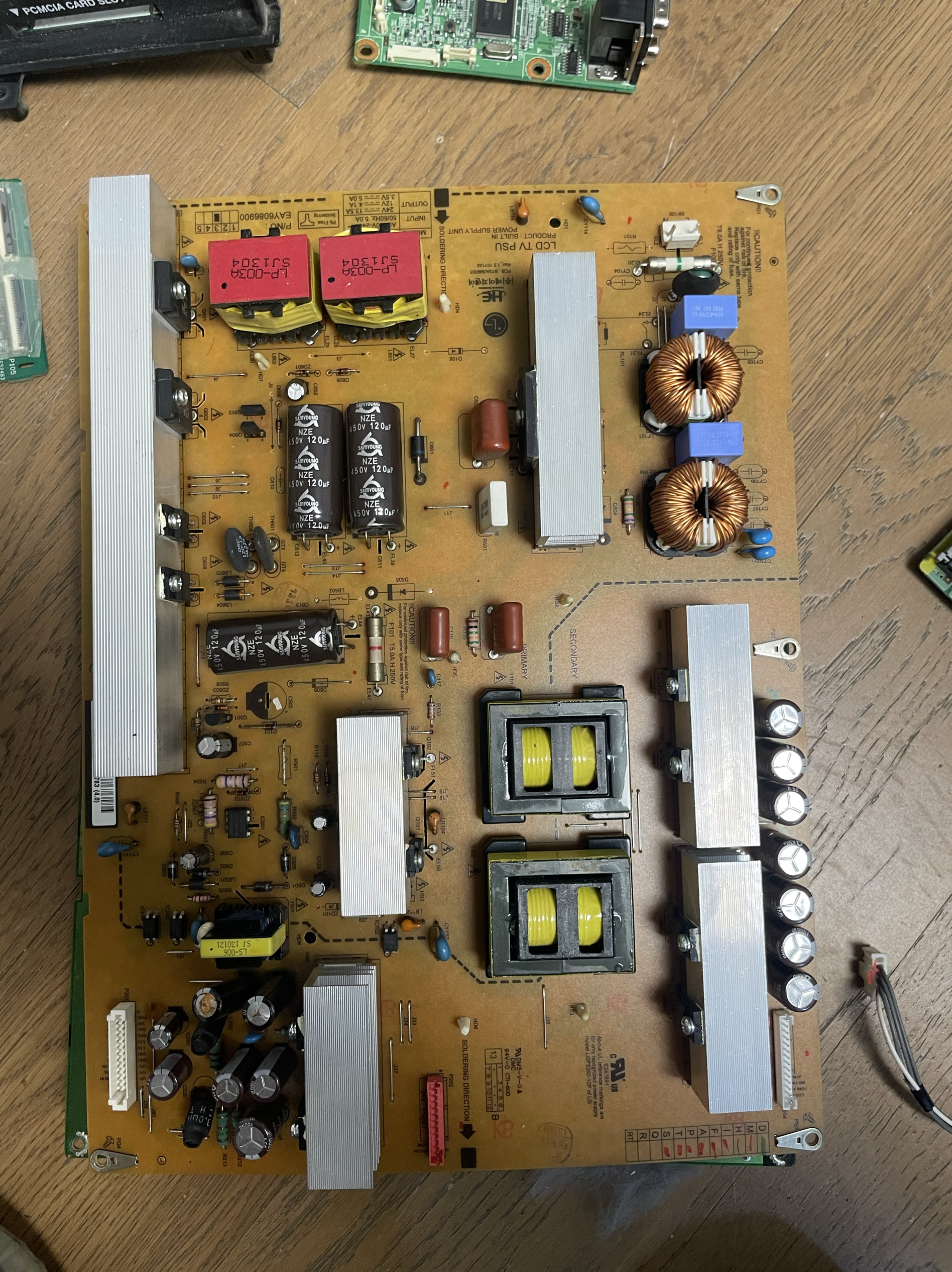 LG 电视52LD550-CB 55LD650-CC 55LK530 LK535C电源板EAY6086900