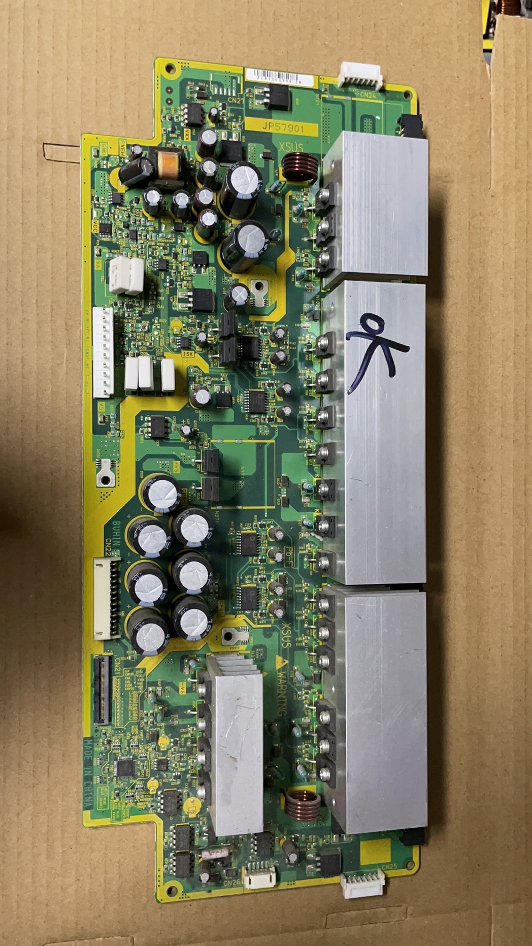 日立P50A101C 等离子电视 原装Z板：JP57901