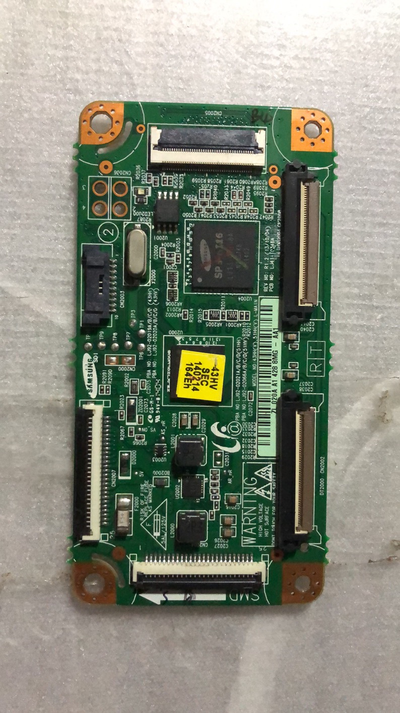 原装三星PA43H4000AJ逻辑板LJ41-10346A LJ92-02021A LJ92-02019A