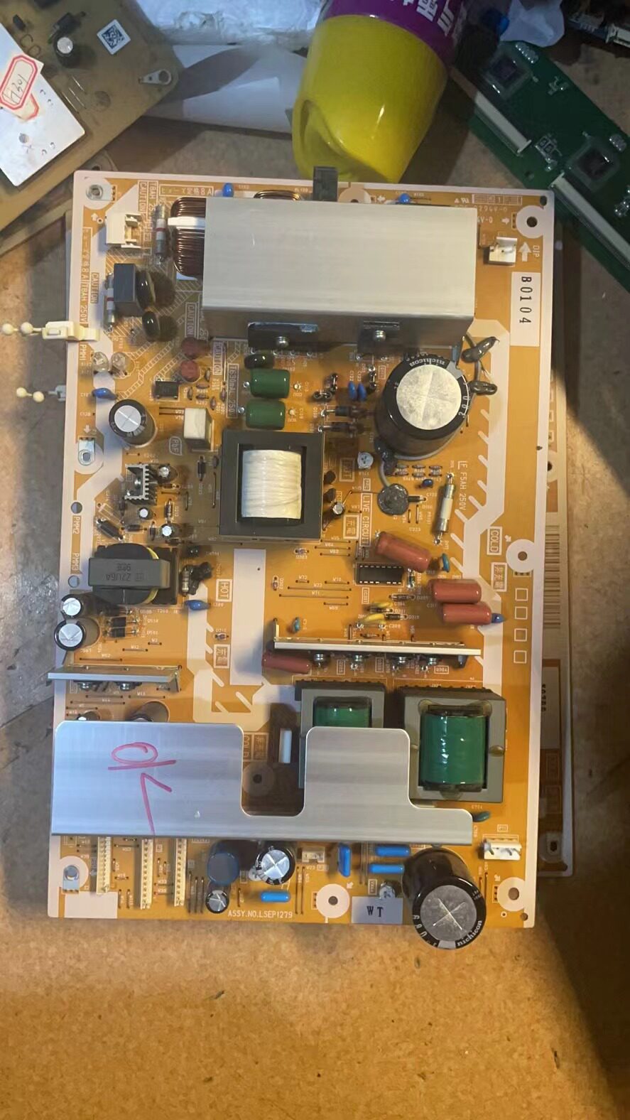 原装拆机 松下TH-P42X10C 电源板 ASSY.NO.LSEP1279 LSJB1279-2 - 实物图