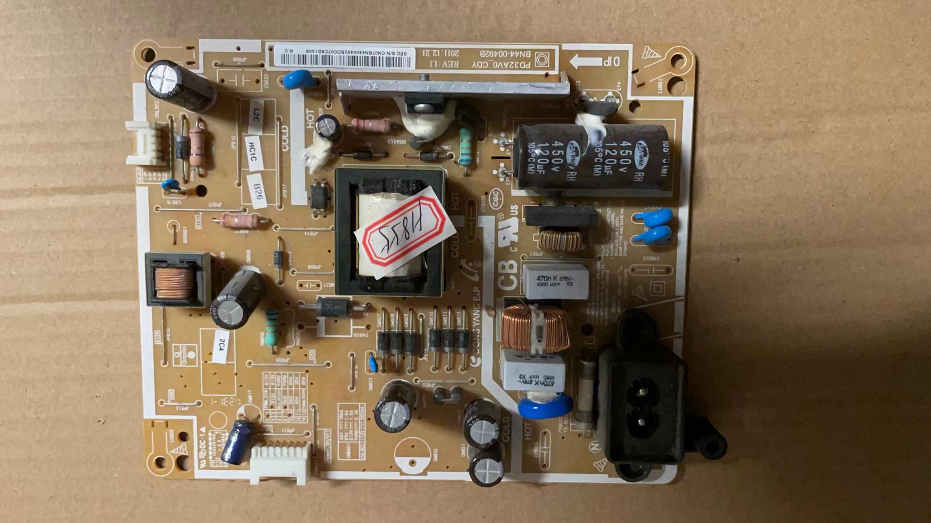 三星UA32EH4080R UA32EH4000R电源板BN44-00492D/B PD32AV0C-CDY