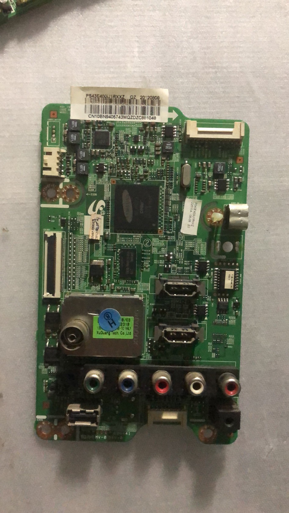 三星PS43E400U1R主板BN41-01799A 41-01799配屏S43AX-YB01