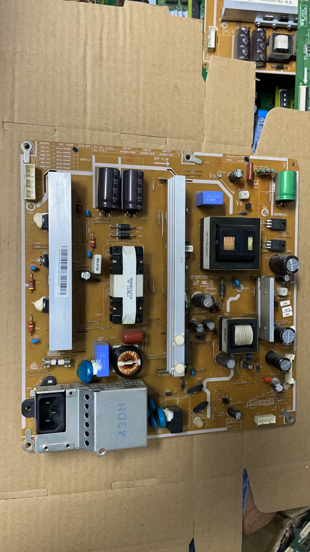 原装三星PS43D450A2 43寸 电源板BN44-00442B