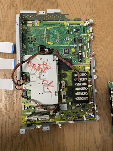 原装松下TH-58PZ700C主板 TNPA4176 DG  AD 屏MC147F22F9