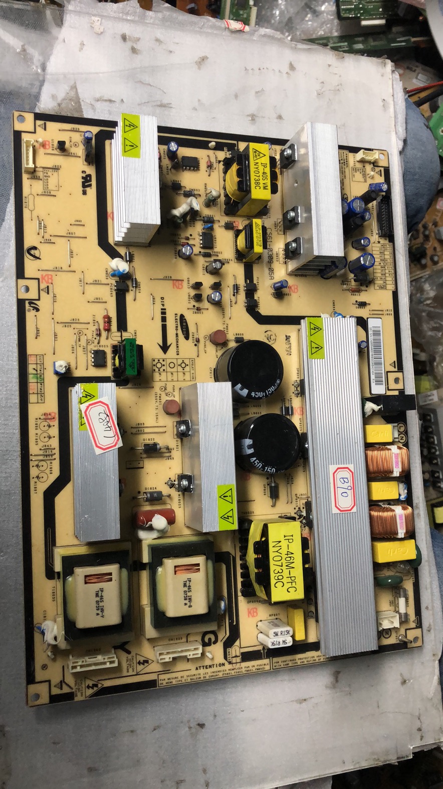 原装三星LA46N81BLA46M81B电源板BN44-00166BAEIP-301135A