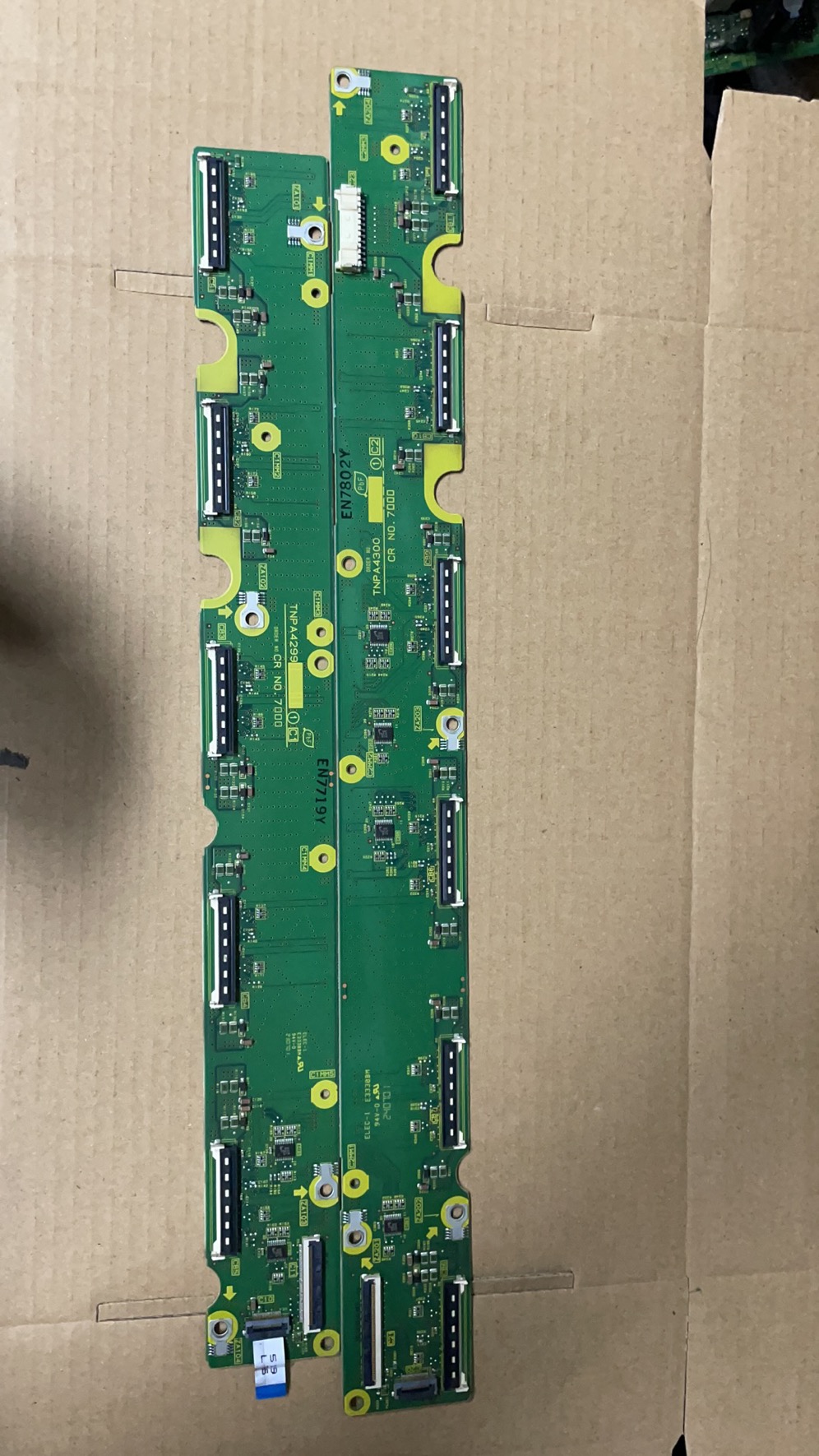 原装松下TH-42PV70C地址板TNPA4300 TNPA4299实物图拍摄测试好