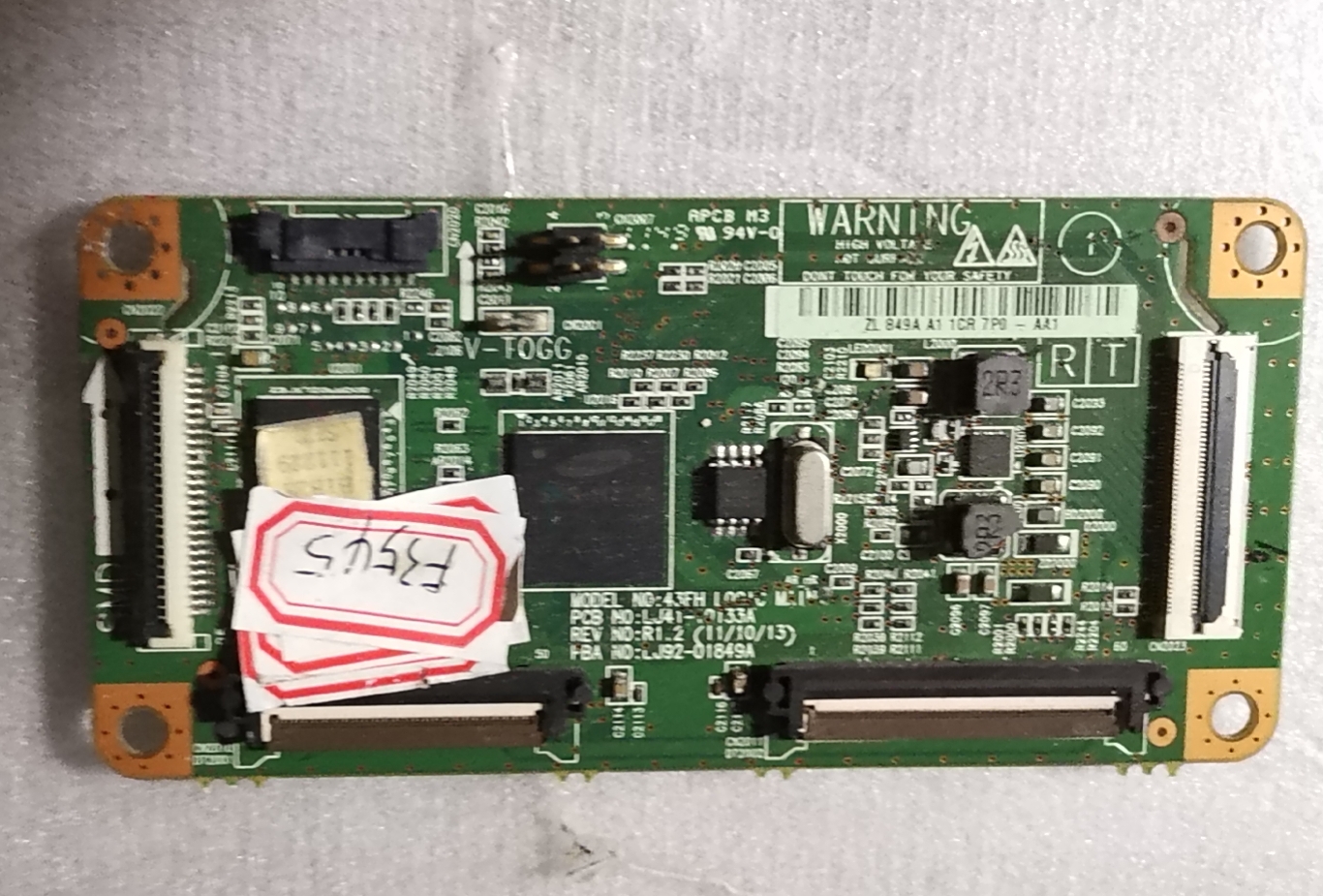 三星等离子S43AX-YB01屏逻辑板LJ41-10133A/10293A LJ92-01849A