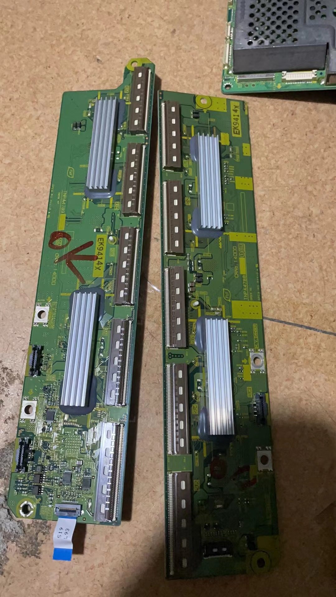 松下TH-P50S10C P50G11C P50G10C缓冲板TNPA4789 TNPA4788一套