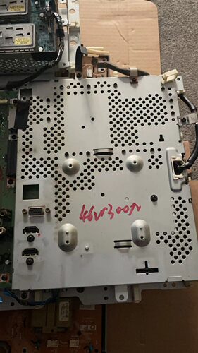 索尼KLV46W300A主板 1-873-983-11 屏LTY460HT-LH1实物图
