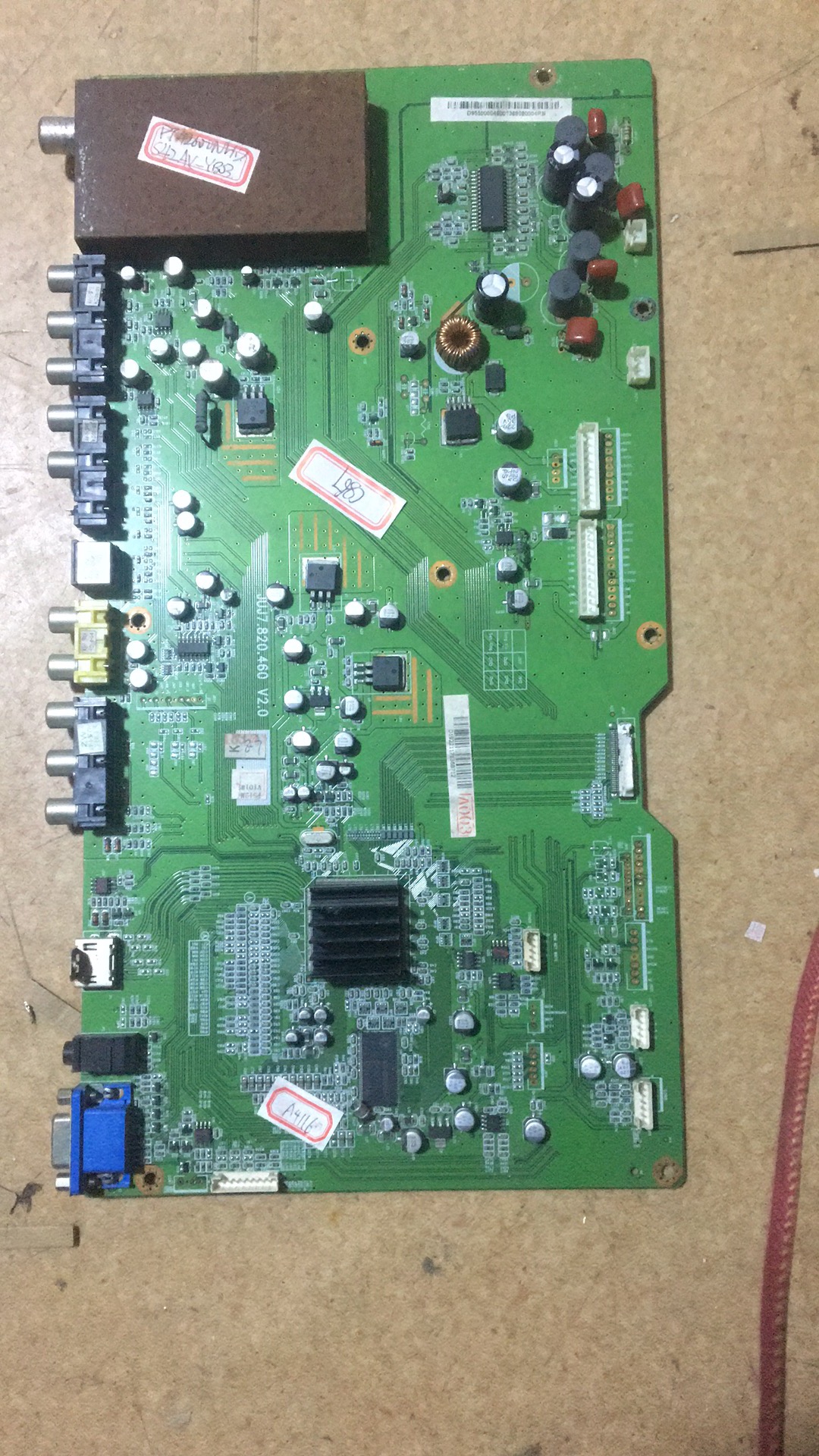 长虹 PT42600NHD 主板 JUJ7.820.460 V1 YD03/YB03