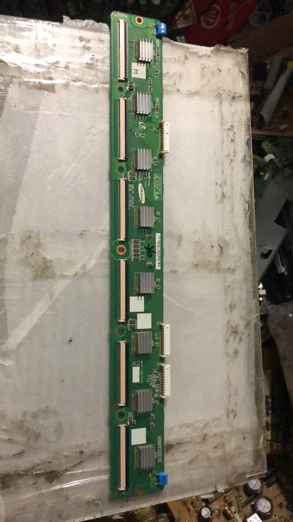 海信TPW42M69 PT42618NHD 屏S42AX-YB04 YD05 缓冲板 LJ41-05077A