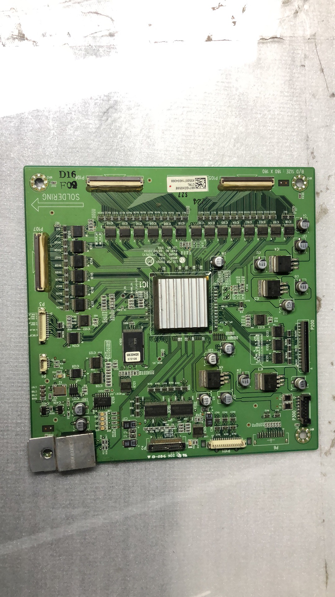 原装LG 50X3屏液晶电视逻辑板 6870QCC013A 6871QCH059B