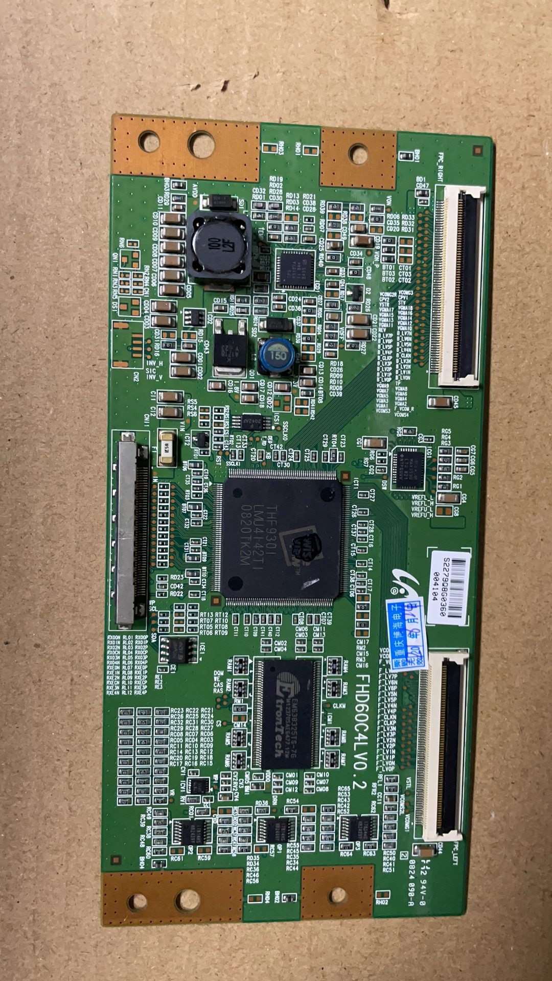 TCL L46E9FR海信TLM46V69P屏LTA460HB07逻辑板FHD60C4LV0.2