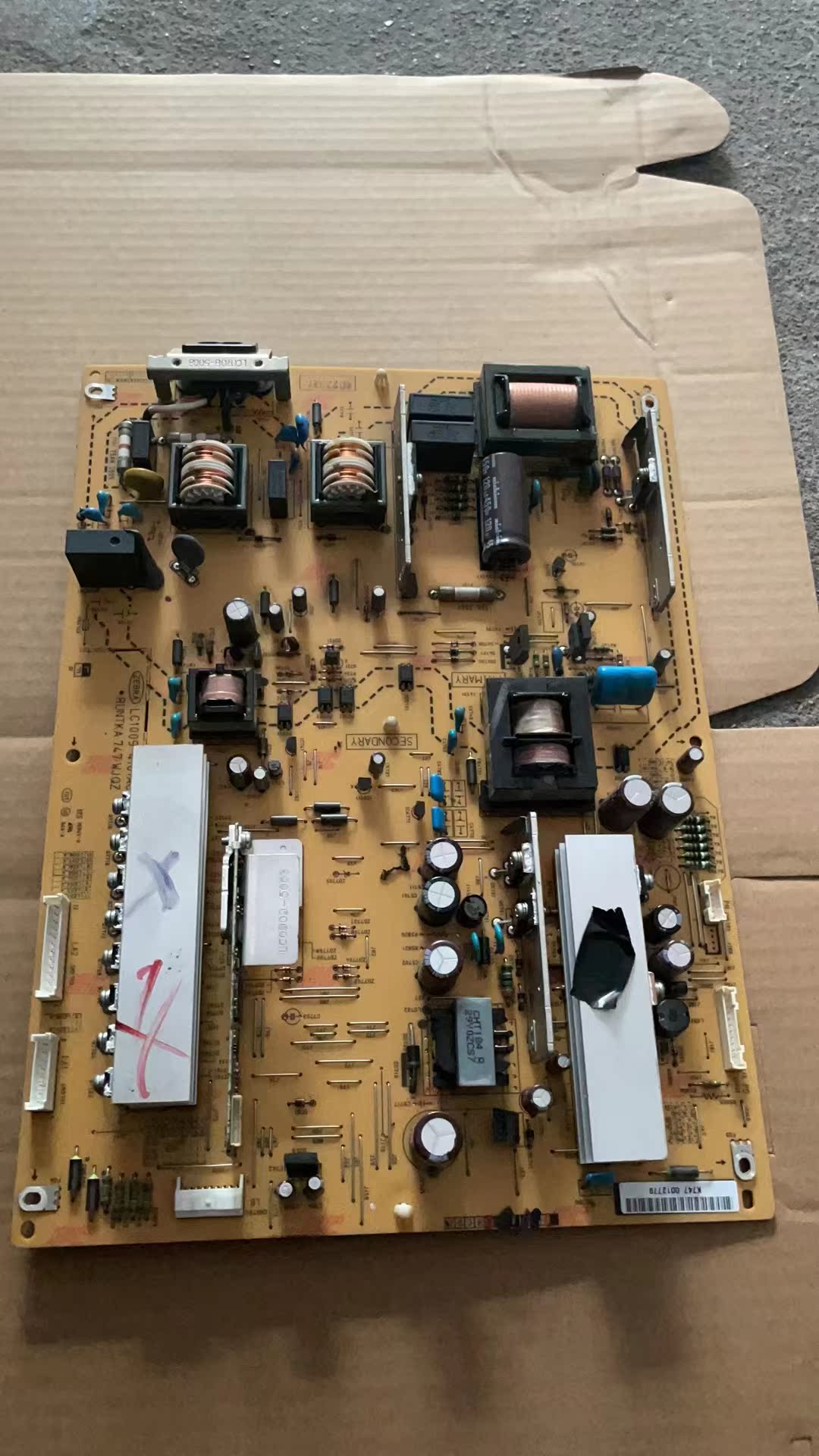 夏普坏板LCD-46LX920A/52LX920A/52LV925A/电源板RUNTKA747WJQZ