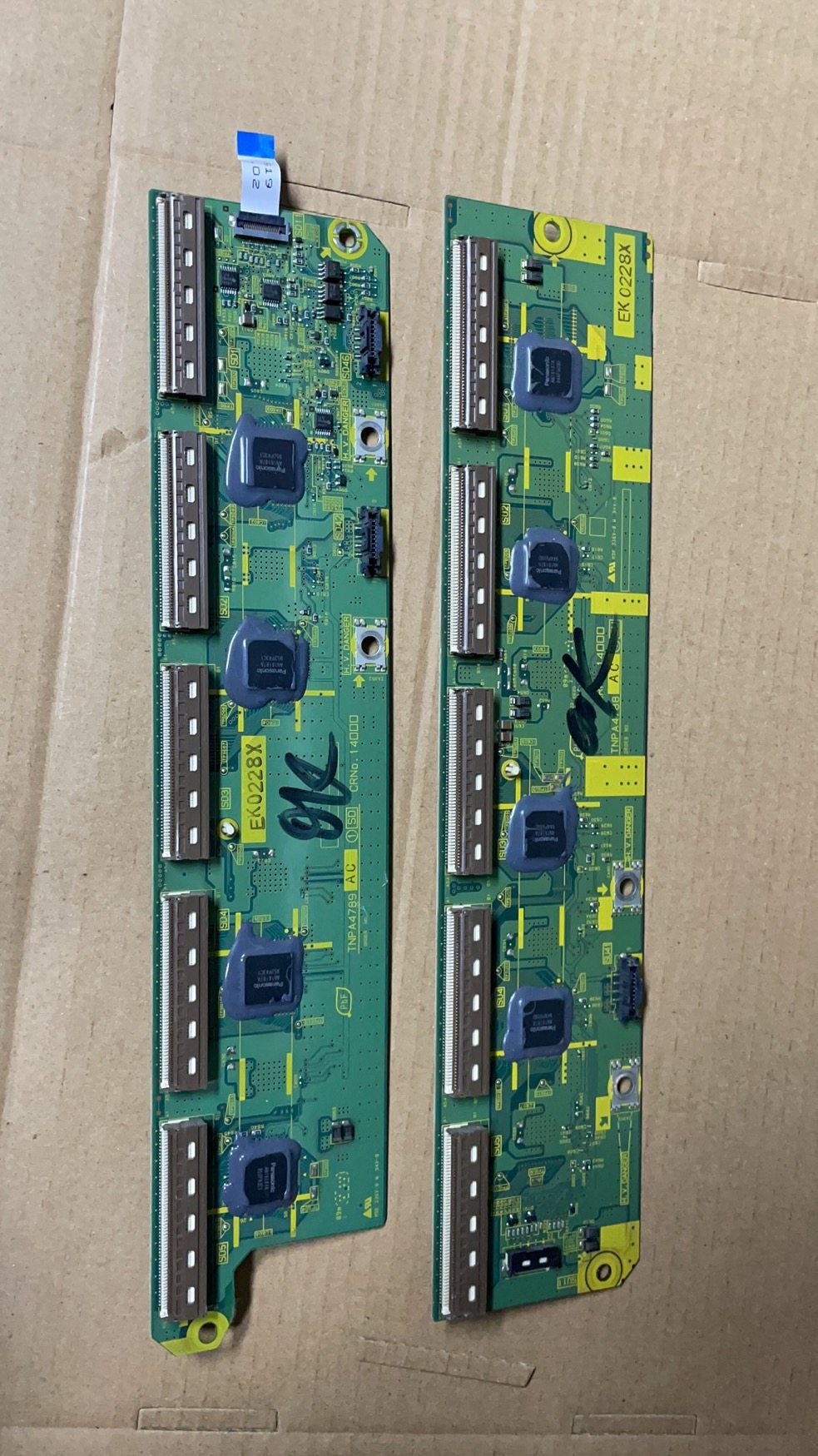 松下TH-P50S10C P50G11C P50G10C缓冲板TNPA4789 TNPA4788一套