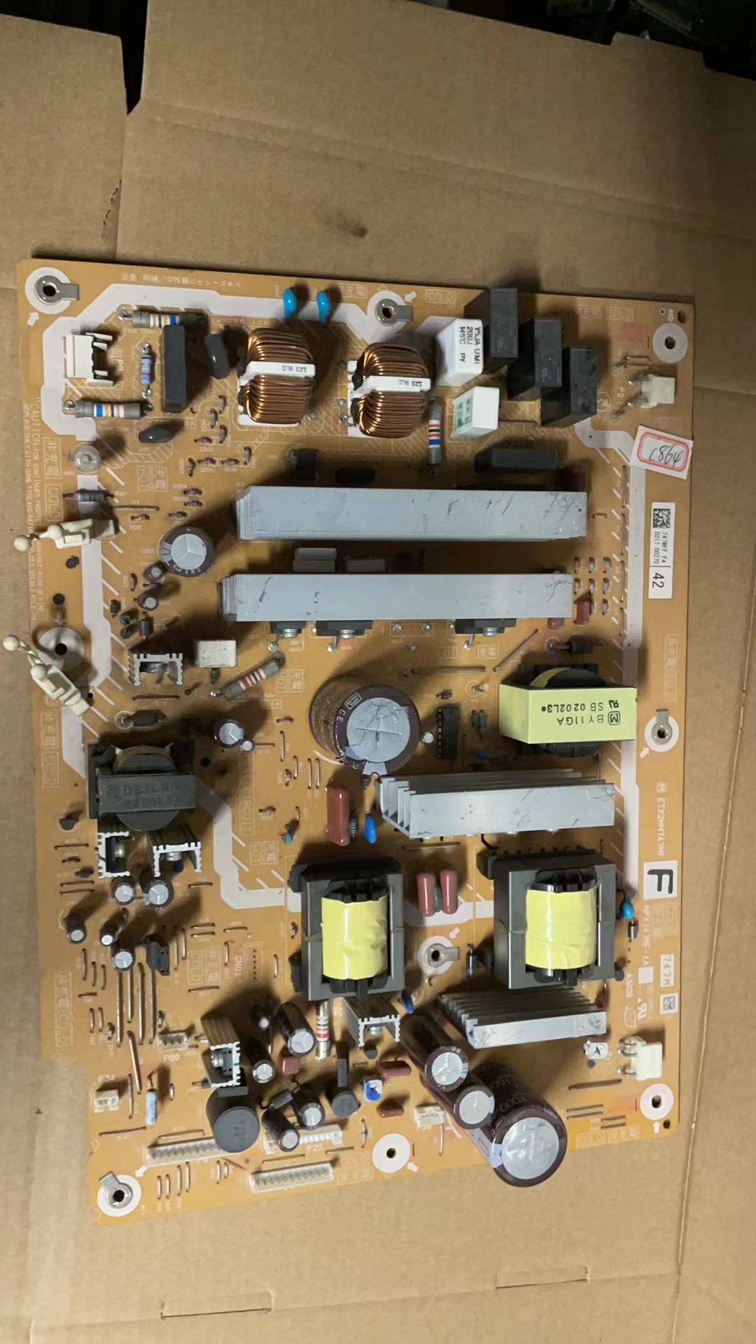 松下TH-P42S10C/46S10C/50S01C电源板ETX2MM747MF G NPX747MF-1A