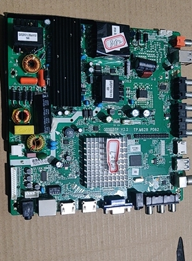 原装LED电视主板QT5D3TPV2.2 TP.M628.PD62智能4核安卓网络一体板