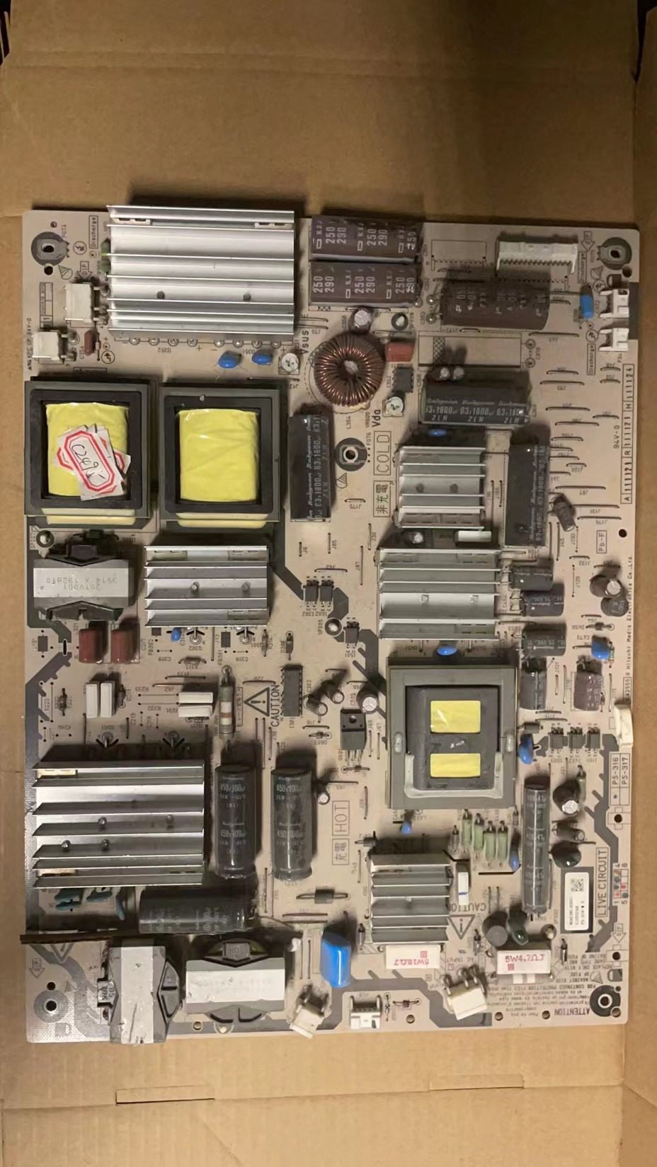 原装 松下TH-P55VT31C 电源板 N0AE6KL00001 PS-316 1