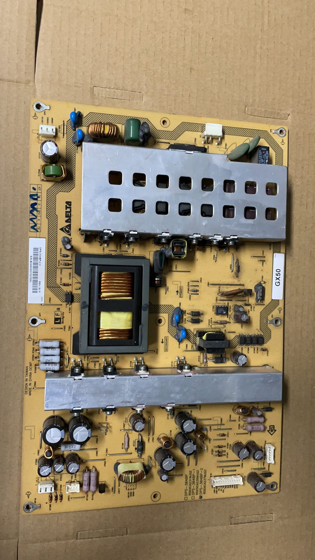 原装夏普LCD-46GX50A LCD46A63电源板DPS-304BP-2 RDENCA237WJQZ