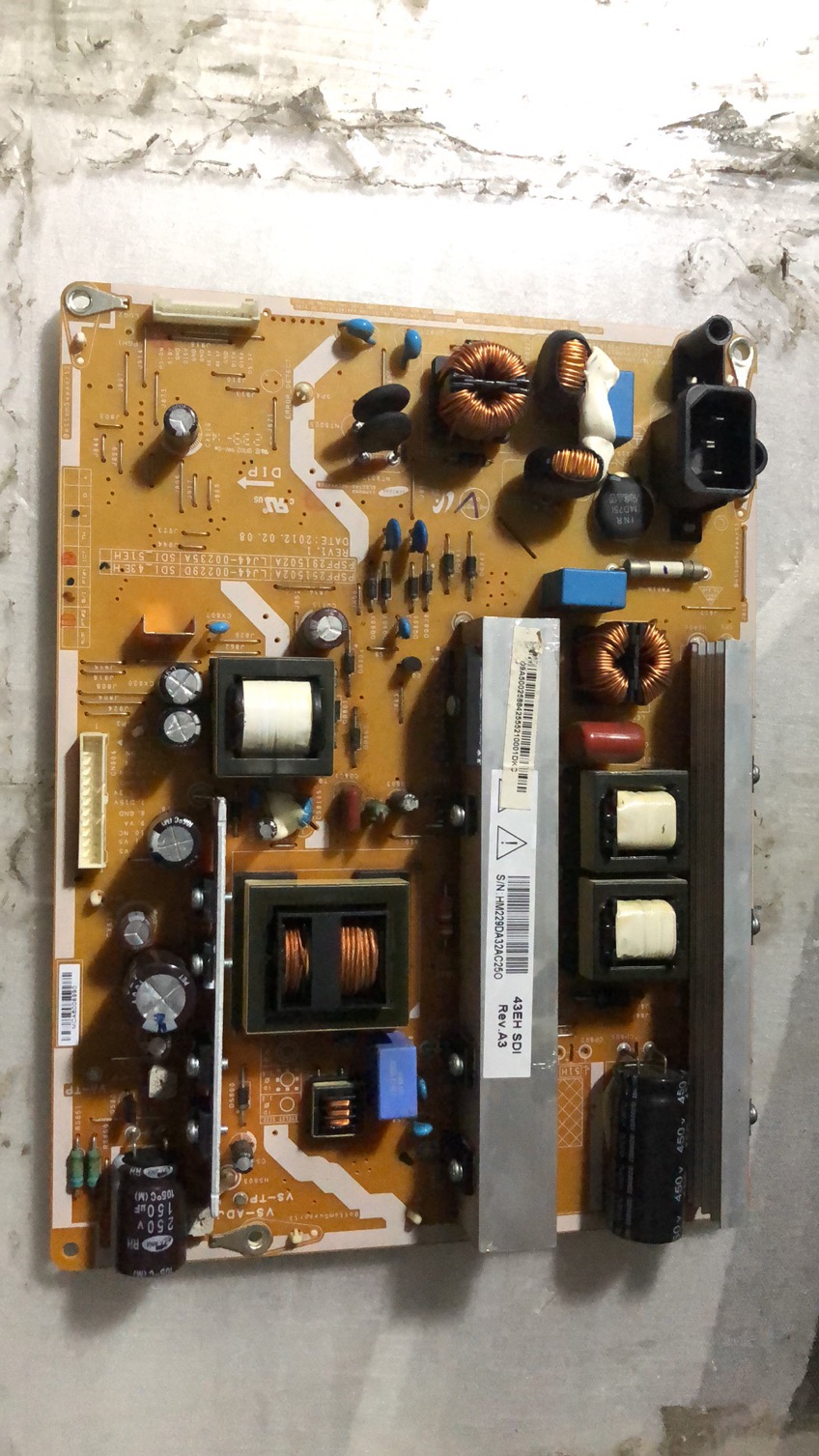 43EH原装3D42A3700iD电源板LJ44-00235A LJ44-00229D PSPF251502A