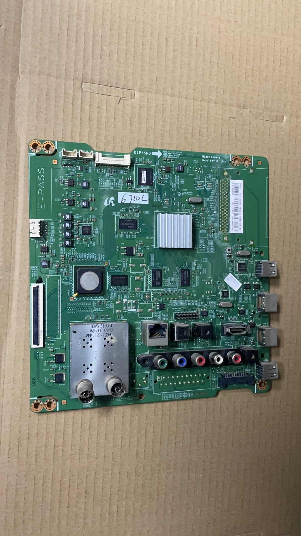 三星PS60E550DU主板BN41-01802A BN41-01802配屏S60FH-YB02