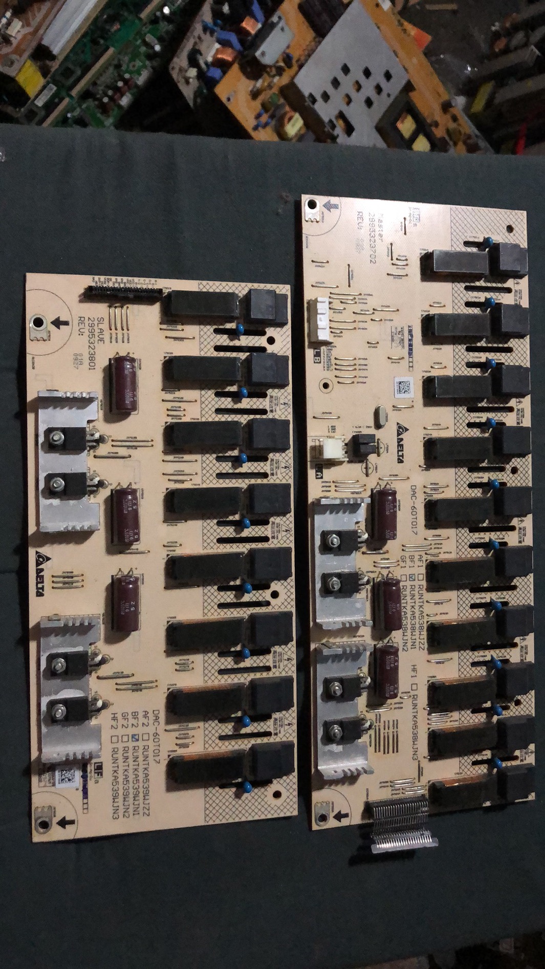 夏普LCD-46GE51A/46E66A高压板RUNTKA538WJN1 RUNTKA539WJN1