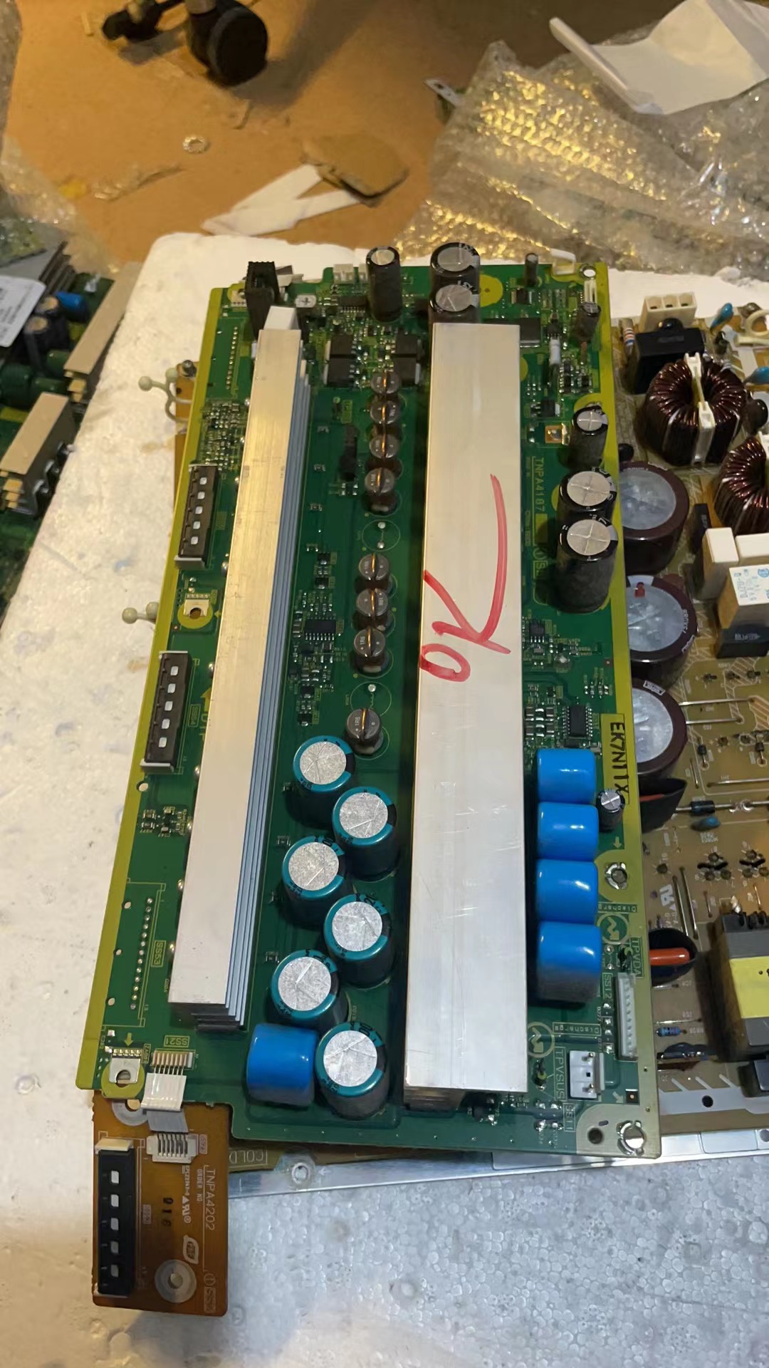 原装松下 TH-50PV70C SS板 Z板TNPA4187 配MC127H27F10屏