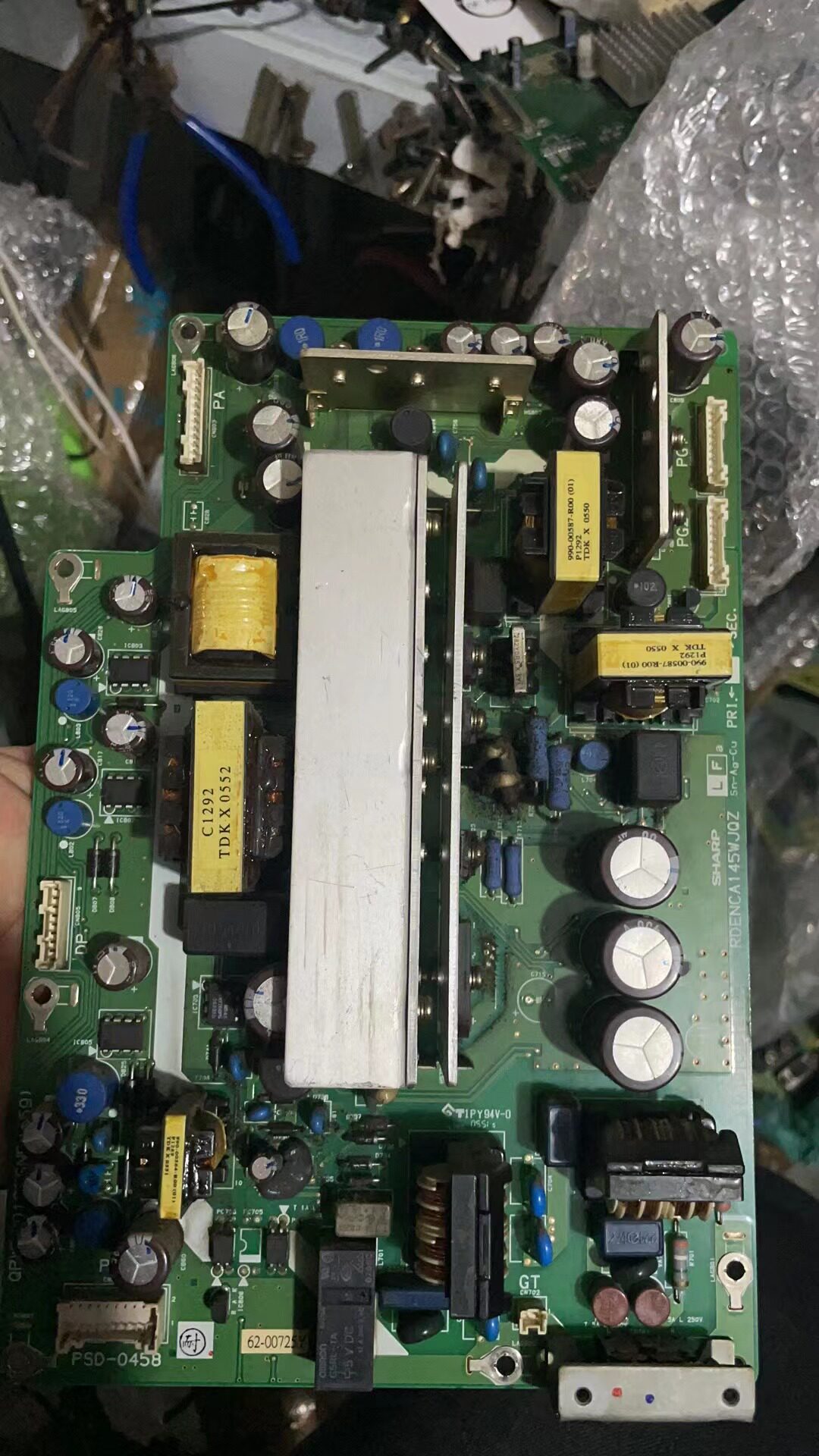 测试好夏普LCD-37GA5 32GA5 32GA6 32AX3电源板RDENCA145WJQZ