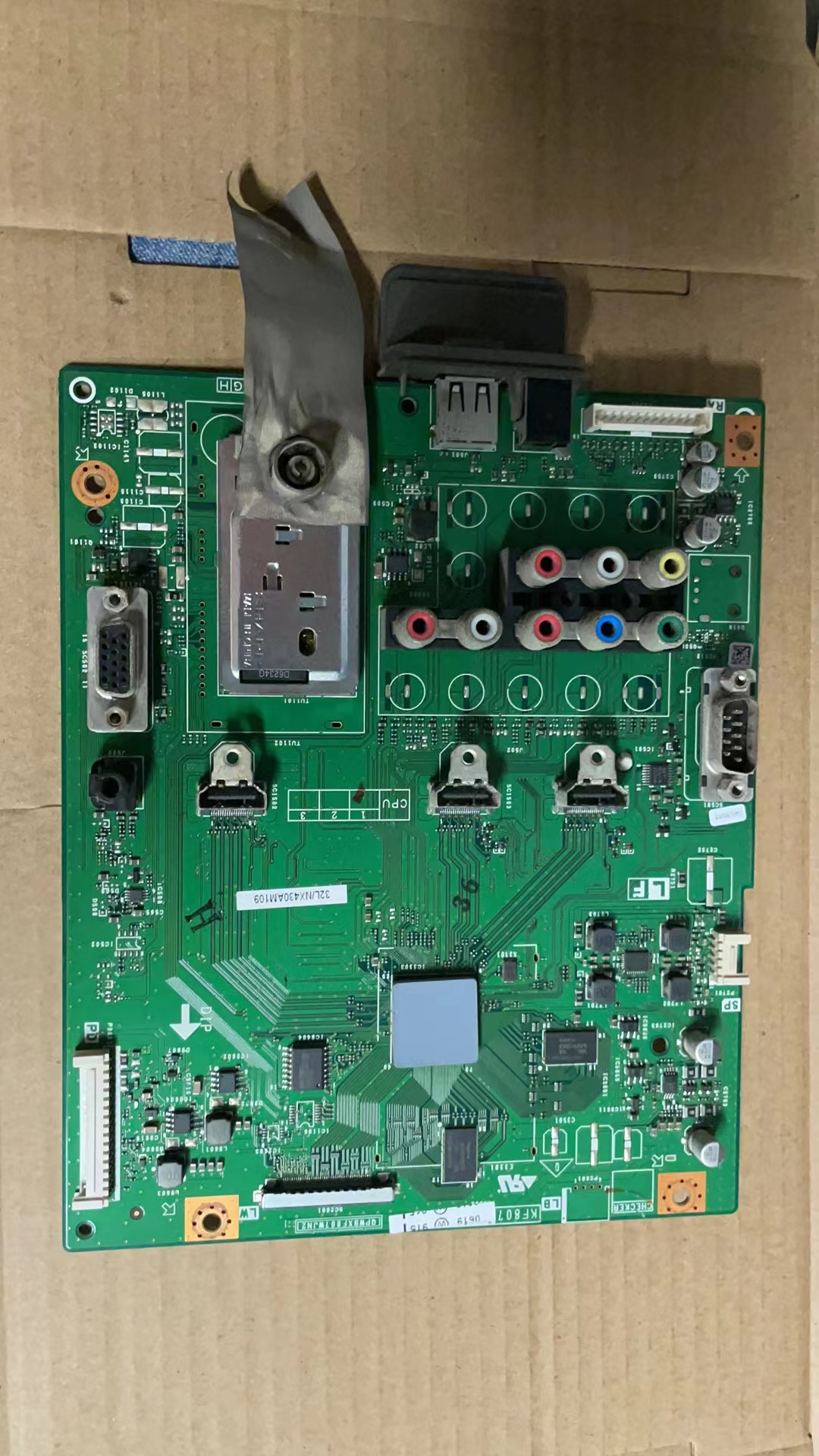 原装拆机 夏普LCD-32LX430A 主板QPWBXF807WJN1 配屏LK315T3LWC0X