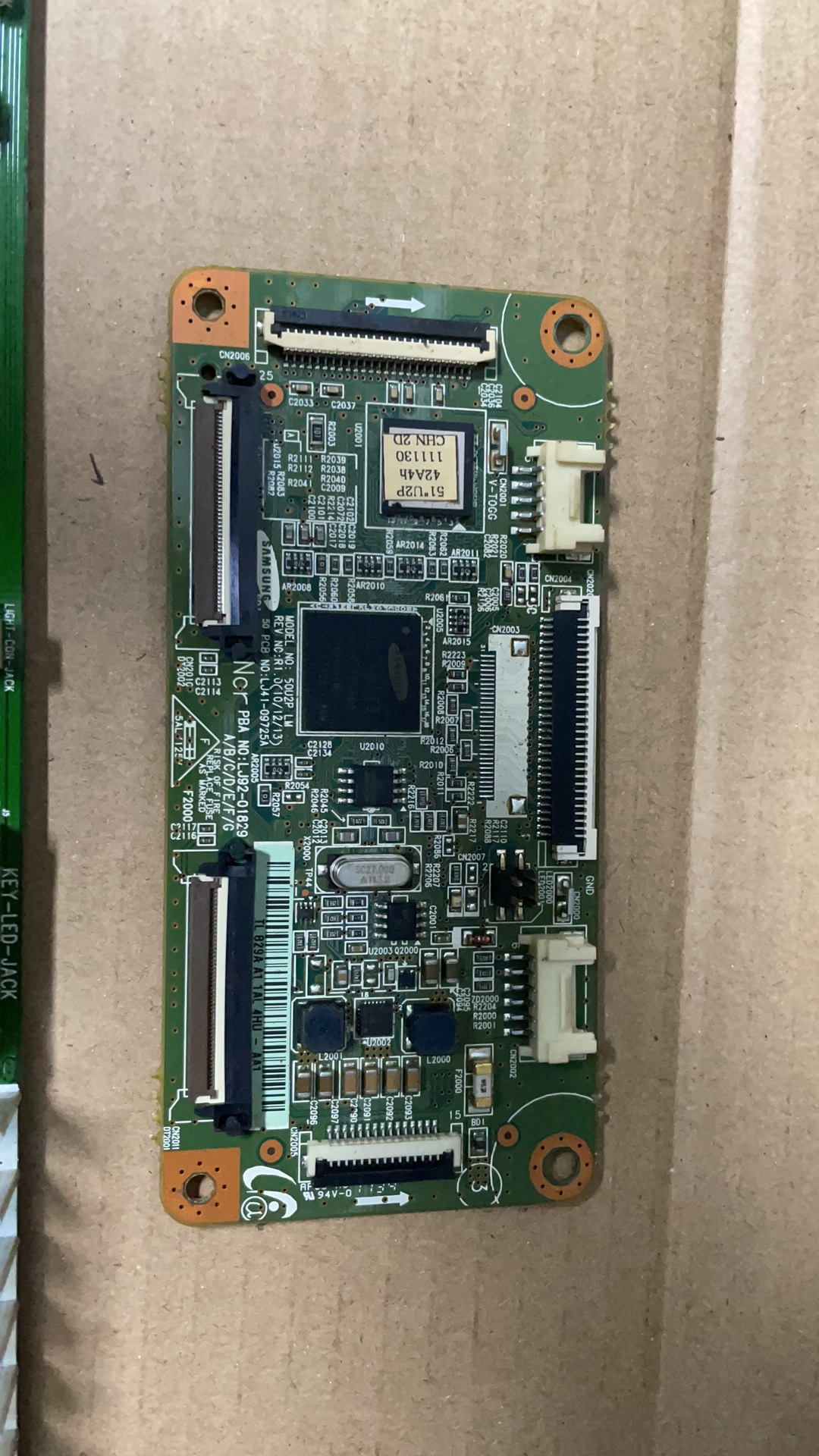 HKC/P50V1三星S50HW-YB06-YD13屏逻辑板 LJ41-09725A/LJ92-01829A