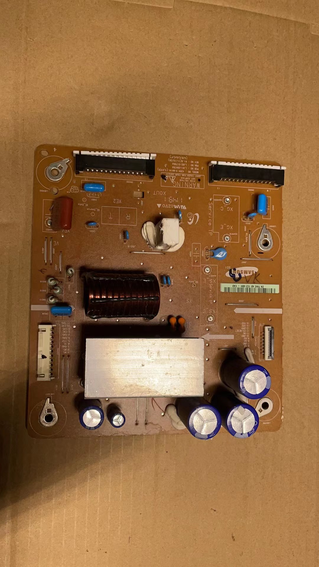 三星PS43D450A2屏S42AX-YD15 YB11 X板LJ41-09478A LJ92-01796A