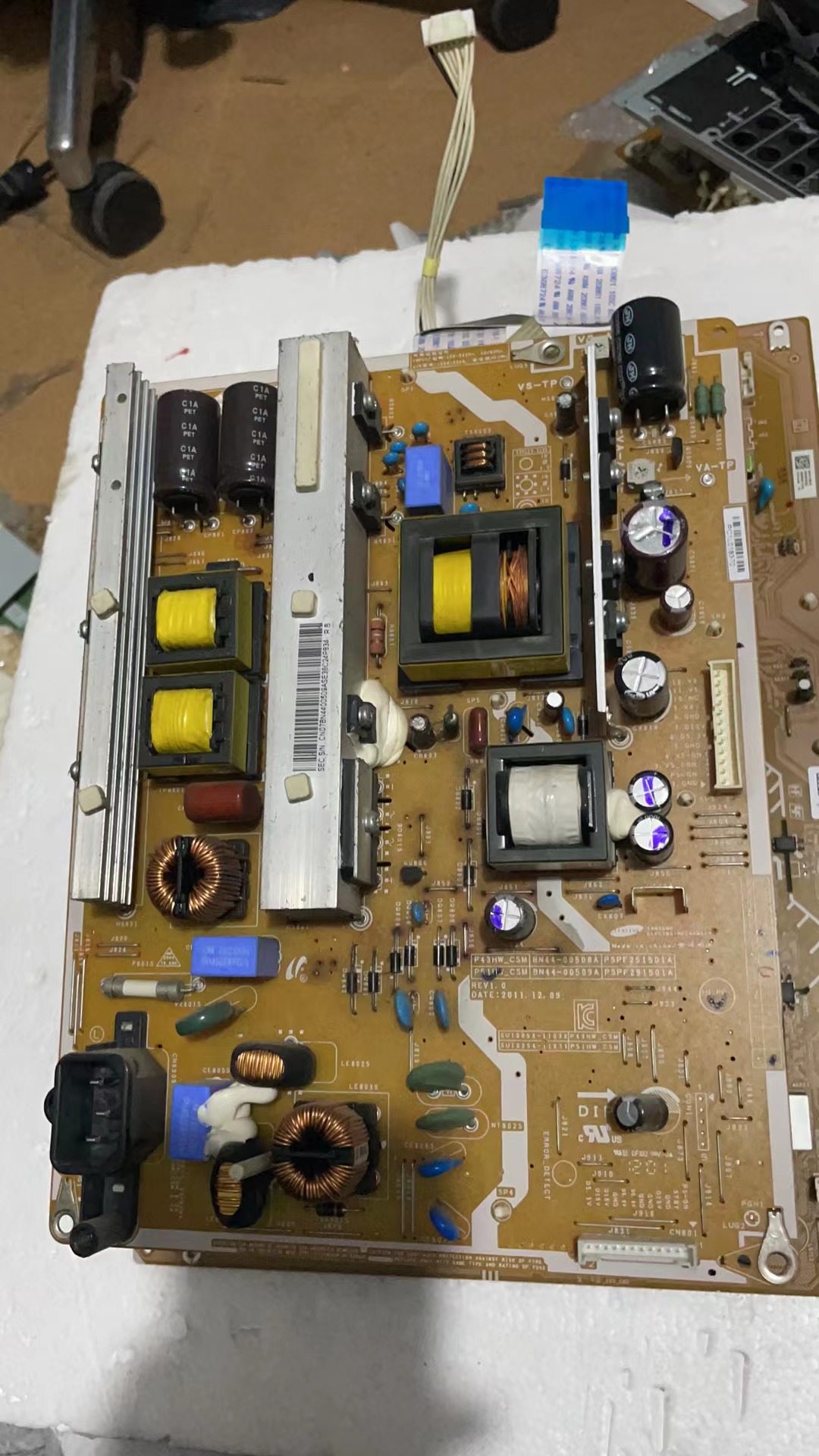 拆机三星PS51E490B2RXXZ 主板BN41-01785A 配屏S51AX-YB01