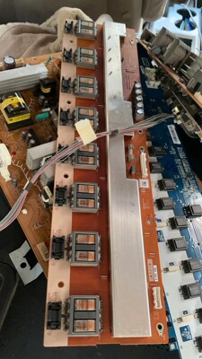 原装RDENC2300TPZA IM3837 A高压板夏普LCD-37BX5 37BX6背光板